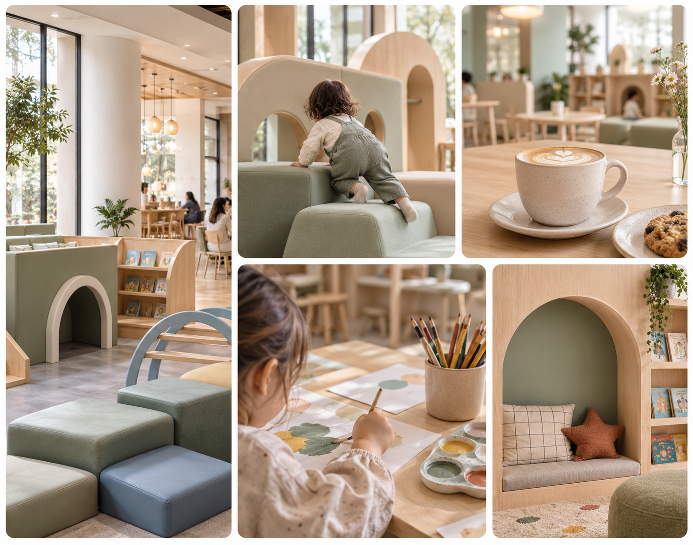Interior conceptual de Ovoli